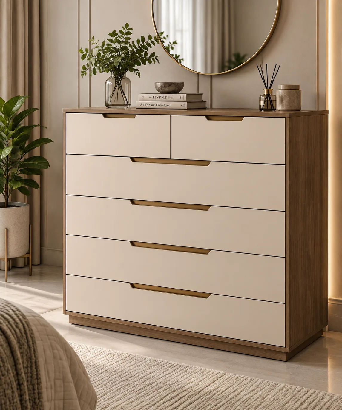 Smart Storage Solutions with Custom Chest of Drawers in Nagpur by Stylux