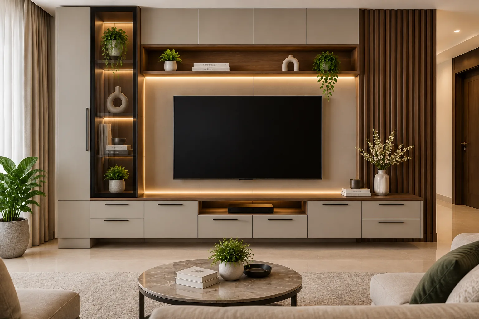 Custom TV Unit Designers in Nagpur for Modern Home Interiors by Stylux