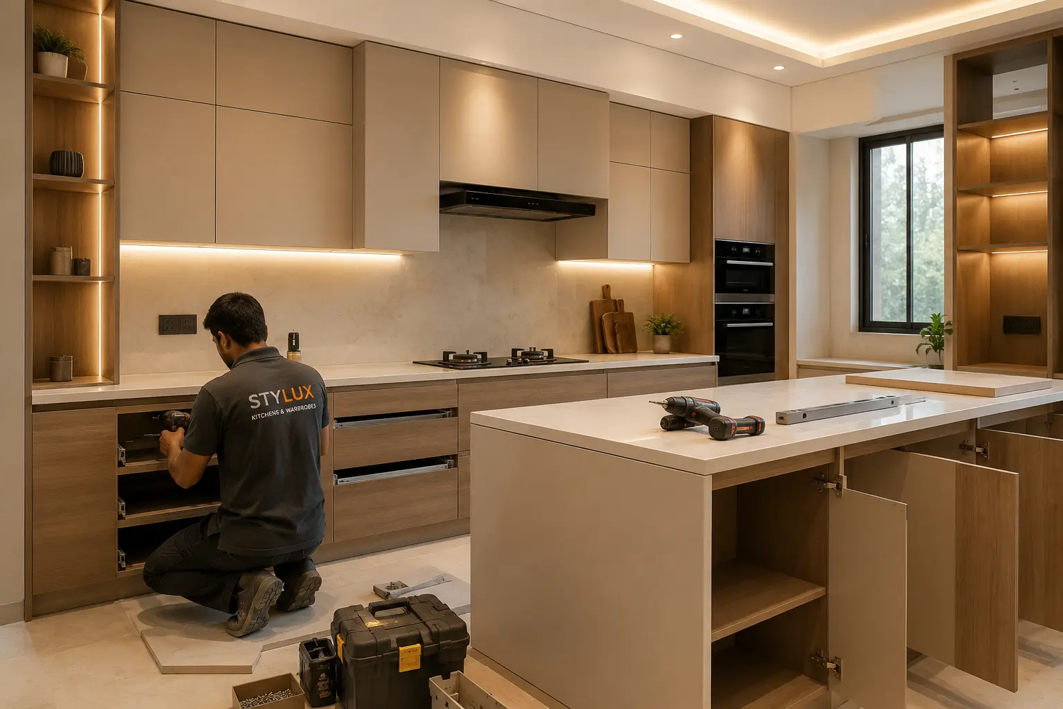 Stylux modular kitchen and wardrobe solutions